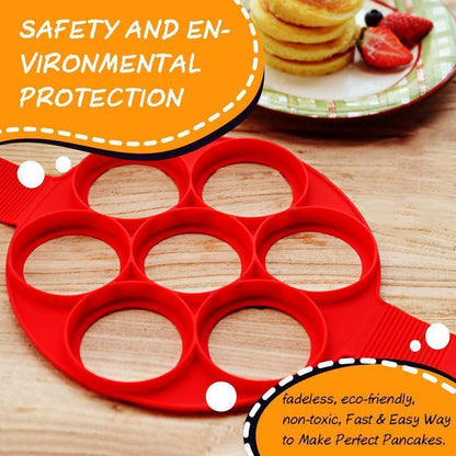 Reusable Silicone Omelette Mold