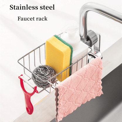 Stainless Steel Faucet Rack (🔥BUY 1 GET 1 FREE 🔥)