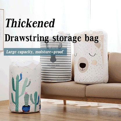 Cylindrical Quilt Storage Bag