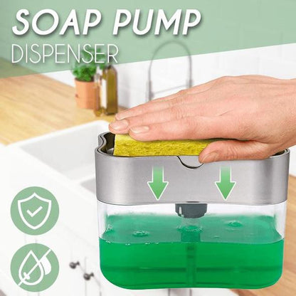 Soap Pump Dispenser (FREE SPONGE!)